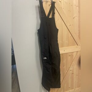 North face snow pants bibs overalls